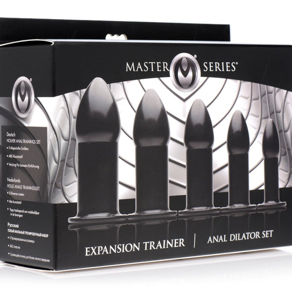 Graduated Anal Trainer Plug Set - Royal Sins