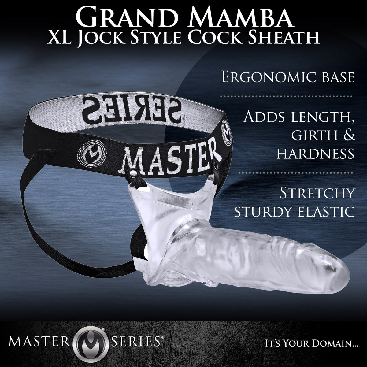 Grand Mamba XL Jock Style Cock Sheath - Royal Sins