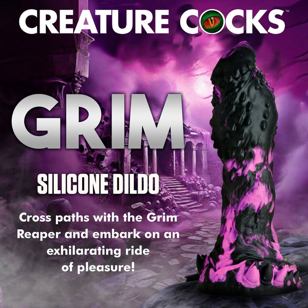 Grim Silicone Dildo - Royal Sins