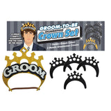 Groom to Be Crown 5pc Set - Royal Sins