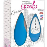 Groove Smooth Silicone Remote Vibe - Blue - Royal Sins