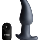 Gyro - M 10X Curved Rimming Plug with Remote Control - Royal Sins