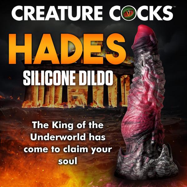 Hades Silicone Dildo - Medium - Royal Sins