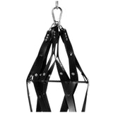 Hanging Rubber Strap Cage - Royal Sins