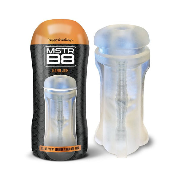 Happy Endings MSTR B8 In the Clear Stroker Cup Hand Job - Royal Sins