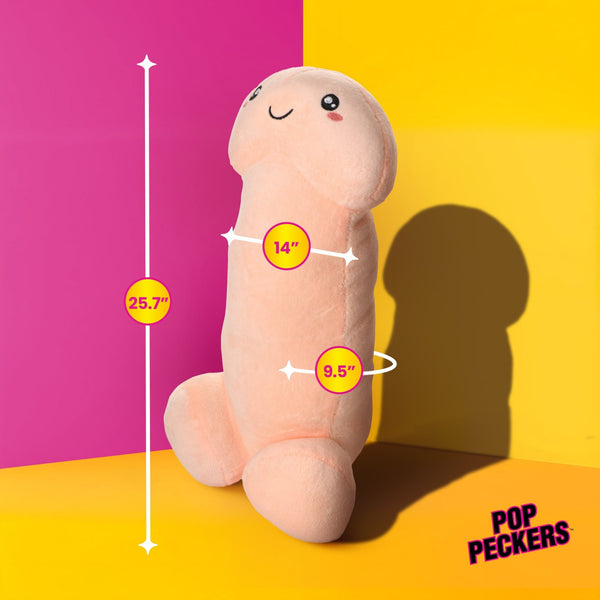 Happy Peckers Penis Pillow - Large - Royal Sins