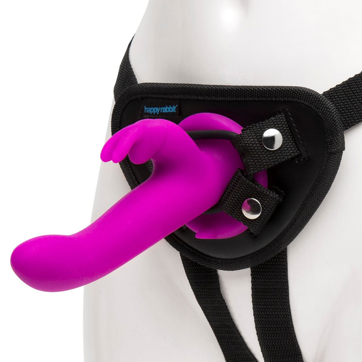 Happy Rabbit Strap - On Kit - Purple - Royal Sins