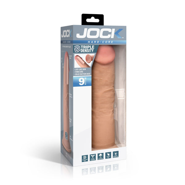 Hard - Core 9" Triple Density Dildo - Royal Sins