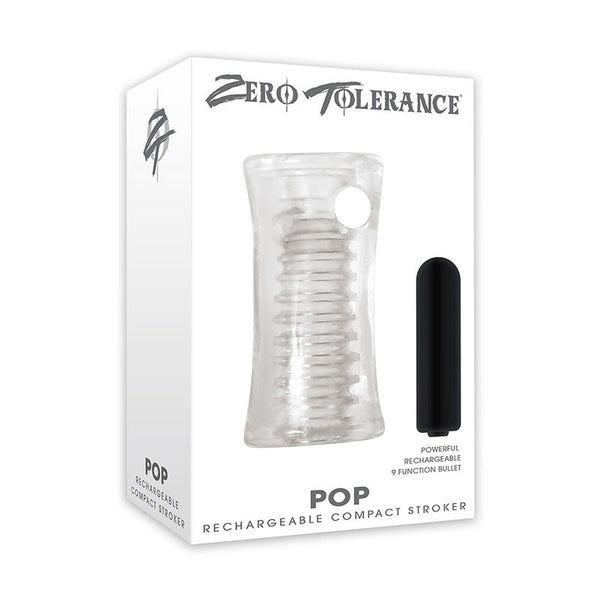 he Pop Stroker Compact with Revoable USB Rechargable Bullet Cord Included DVD Download Code for Free Movie ZT Jack Lube Sample Waterproof - Royal Sins