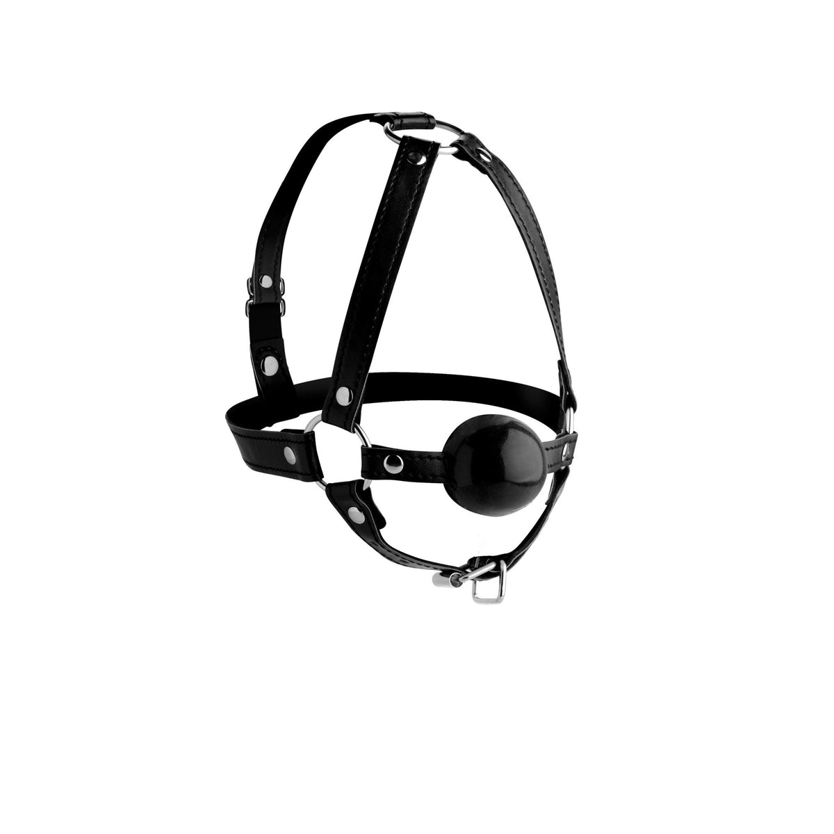 Head Harness with inch Ball Gag - Royal Sins