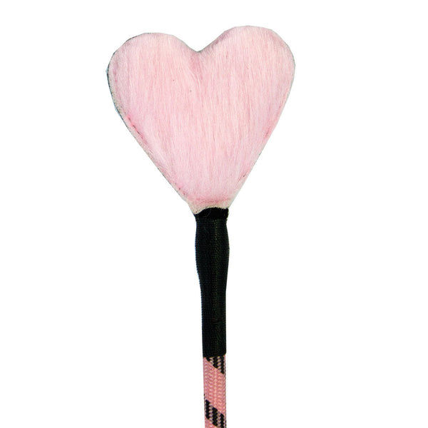 Heart Fluff Tip Crop - Pink - Royal Sins