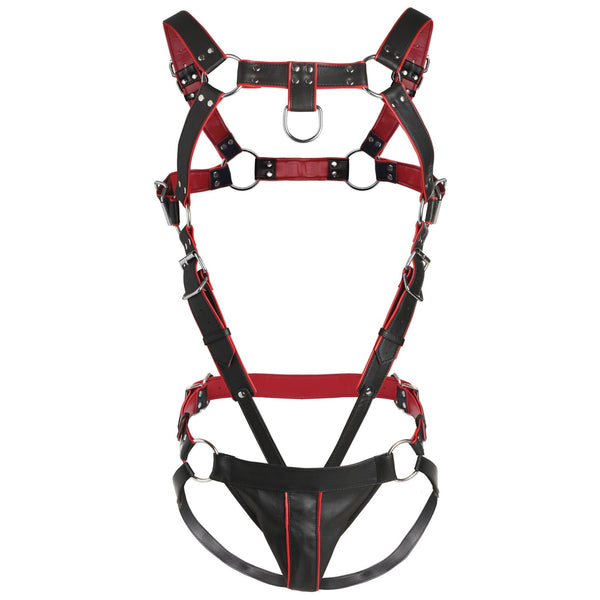 Heathen's Male Body Harness - L/XL - Royal Sins