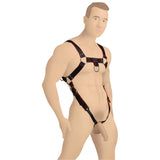 Heathen's Male Body Harness - S/M - Royal Sins