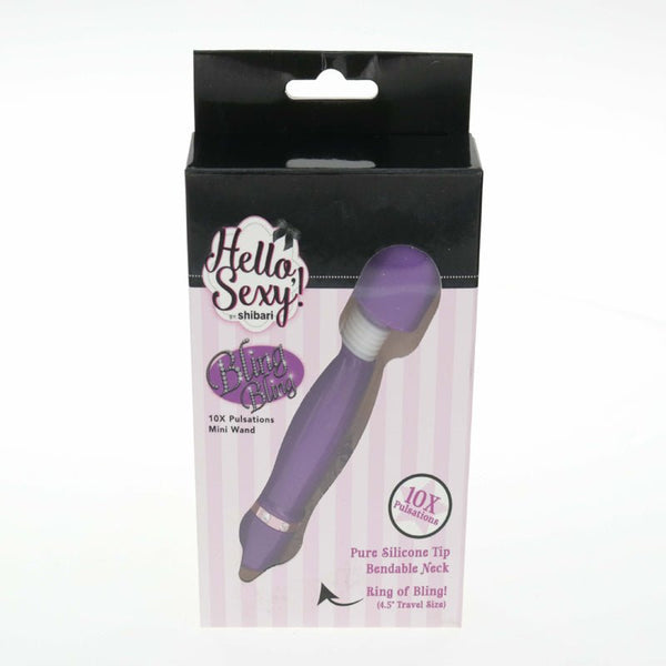 Hello, Sexy! Bling, Bling Mini Wand Purple - Royal Sins