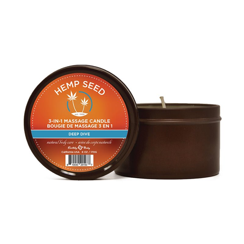 Hemp Seed Summer Candle 6oz - Deep Dive - Royal Sins