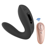 Hercules Remote C - Shape Vibrating Plug Black - Royal Sins