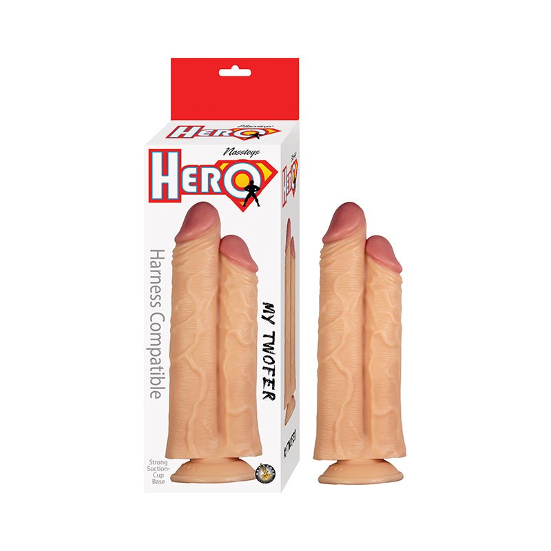 Hero My Twofer Dildo White - Royal Sins