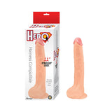 Hero Straight Cock 11 in. White - Royal Sins