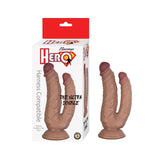 Hero The Ultra Double Dildo Brown - Royal Sins