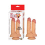 Hero Twin Fuckers Double Dildo Beige - Royal Sins