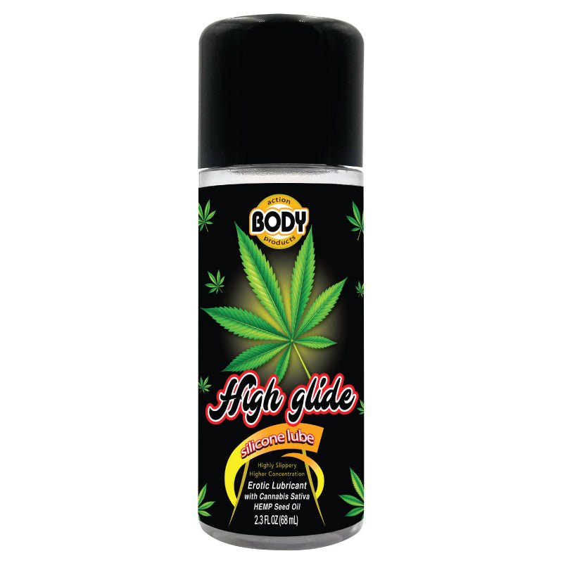 High Glide Erotic Silicone Lubricant 2.3 oz bottle - Royal Sins