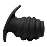 Hive Ass Tunnel Silicone Ribbed Hollow Anal Plug - Large - Royal Sins