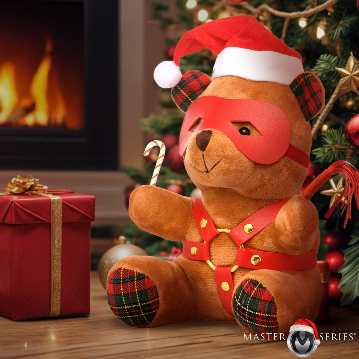 Holiday Bondage Bear - Brown - Royal Sins