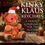 Holiday Bondage Bear Keychain - Brown - Royal Sins