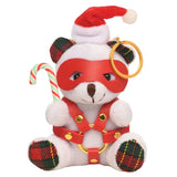 Holiday Bondage Bear Keychain - White - Royal Sins