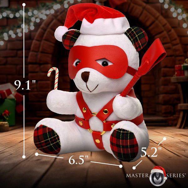Holiday Bondage Bear - White - Royal Sins