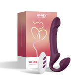 Honey Play Box Bliss Rotating Head Strapless Strap - On - Royal Sins