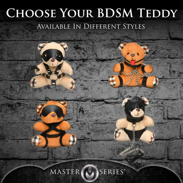 Hooded Teddy Bear Keychain - Royal Sins