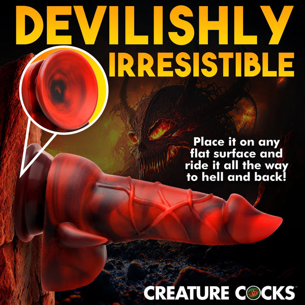 Horny Devil Demon Silicone Dildo - Royal Sins