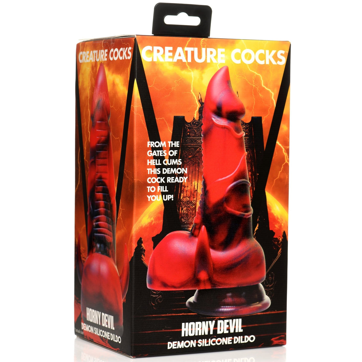 Horny Devil Demon Silicone Dildo - Royal Sins