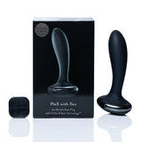 Hot Octopuss PleX with Flex Rechargeable Flexible Vibrating Anal Plug Black - Royal Sins
