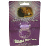 Humm Dinger Dual Vibrating Cock Ring (Purple) - Royal Sins