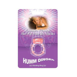 Humm Dinger Dual Vibrating Cockring (Magenta) - Royal Sins