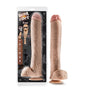 Hung Rider Bruno Realistic 14 in. Dildo with Balls Beige - Royal Sins