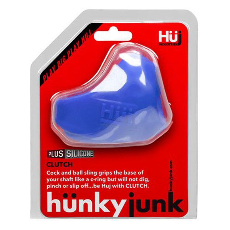Hunkyjunk CLUTCH cock/ball sling cobalt - Royal Sins