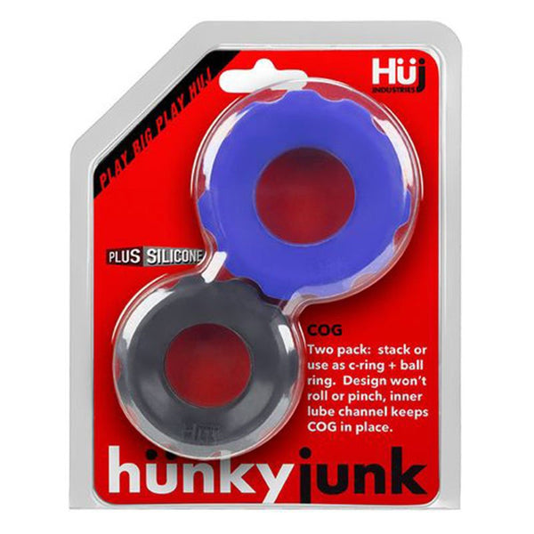 Hunkyjunk COG 2 size c - ring, pack, cobalt / tar - Royal Sins
