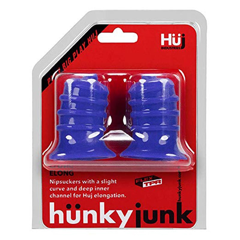 Hunkyjunk ELONG Wide Base Nipsucker Black - Royal Sins
