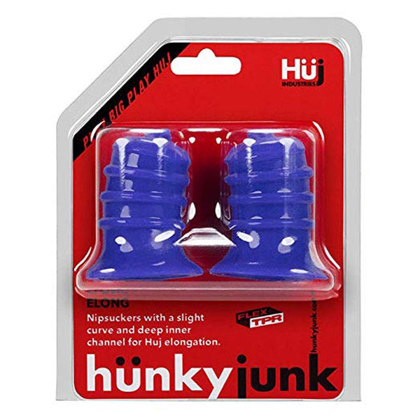 Hunkyjunk ELONG Wide Base Nipsucker Black - Royal Sins