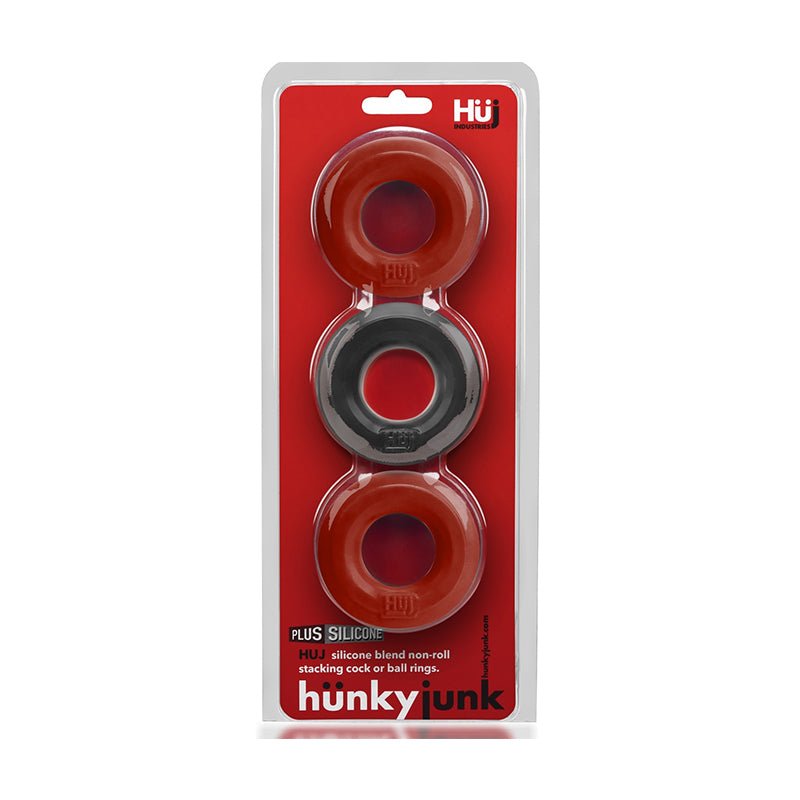 Hunkyjunk HUJ3 C - Ring 3 - Pack Cherry/Tar Ice - Royal Sins