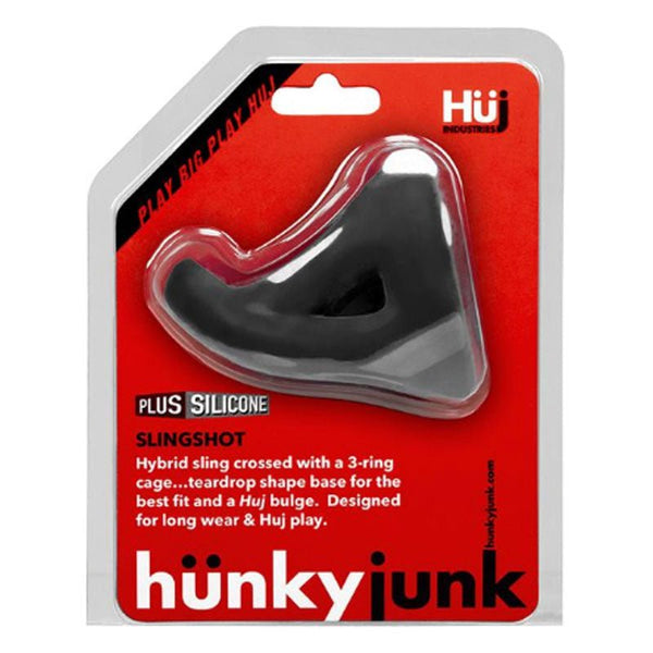 Hunkyjunk SLINGSHOT 3 - ring teardrop tar - Royal Sins