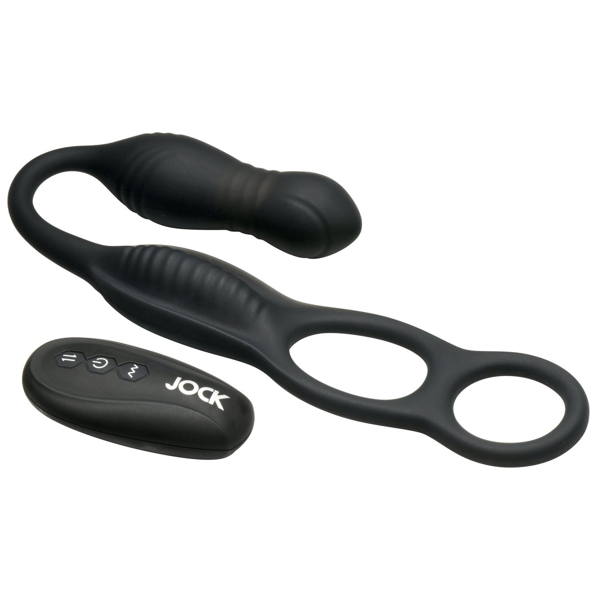 Hyper Thrusting and Vibrating Anal Plug with C - Ring - Royal Sins