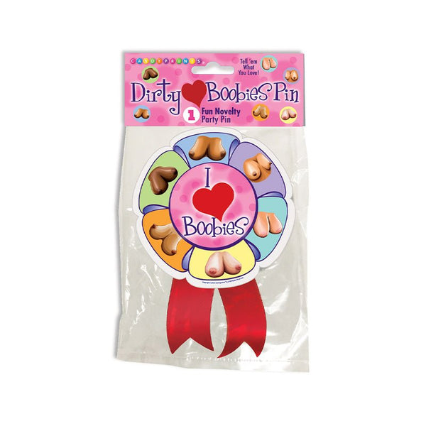 I Love Boobs Pin - Royal Sins