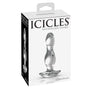 Icicles No. 72 Glass Anal Plug Clear - Royal Sins