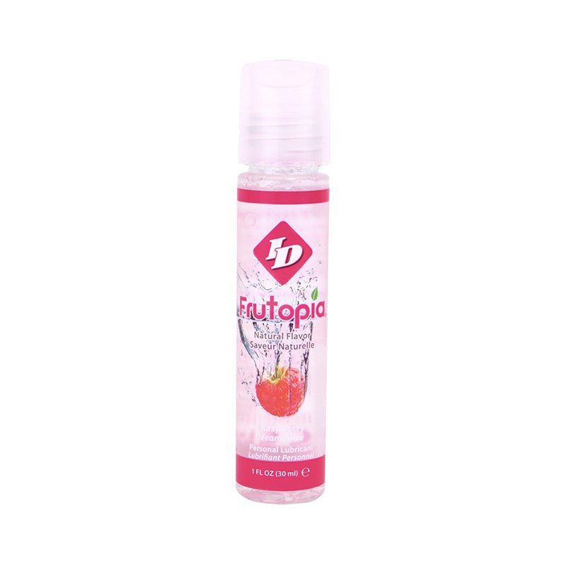 ID Frutopia Raspberry Flavored Lubricant 1 fl oz Pocket Bottle - Royal Sins