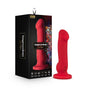 Impressions Las Vegas Rechargeable Silicone 8.25 in. Vibrating Dildo Crimson - Royal Sins