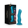 Impressions Miami Rechargeable Silicone 6.5 in. Vibrating Dildo Teal - Royal Sins